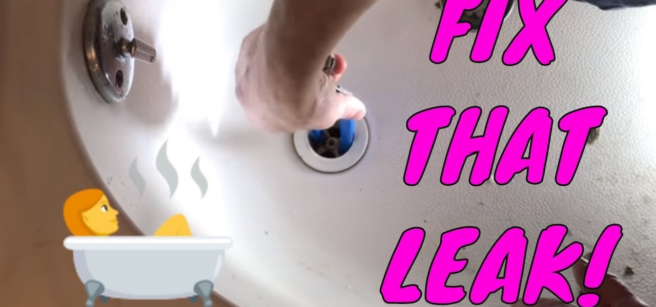 Replace A Bathtub Drain And Fix Leak, How To Fix A Bathtub Drain Leak