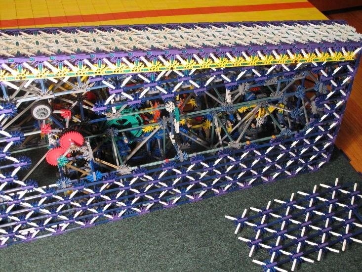 Full-Sized Mechanical Skeeball Machine Built Entirely Out of K'Nex—And It Works!