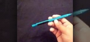 Spin a pen with your thumb