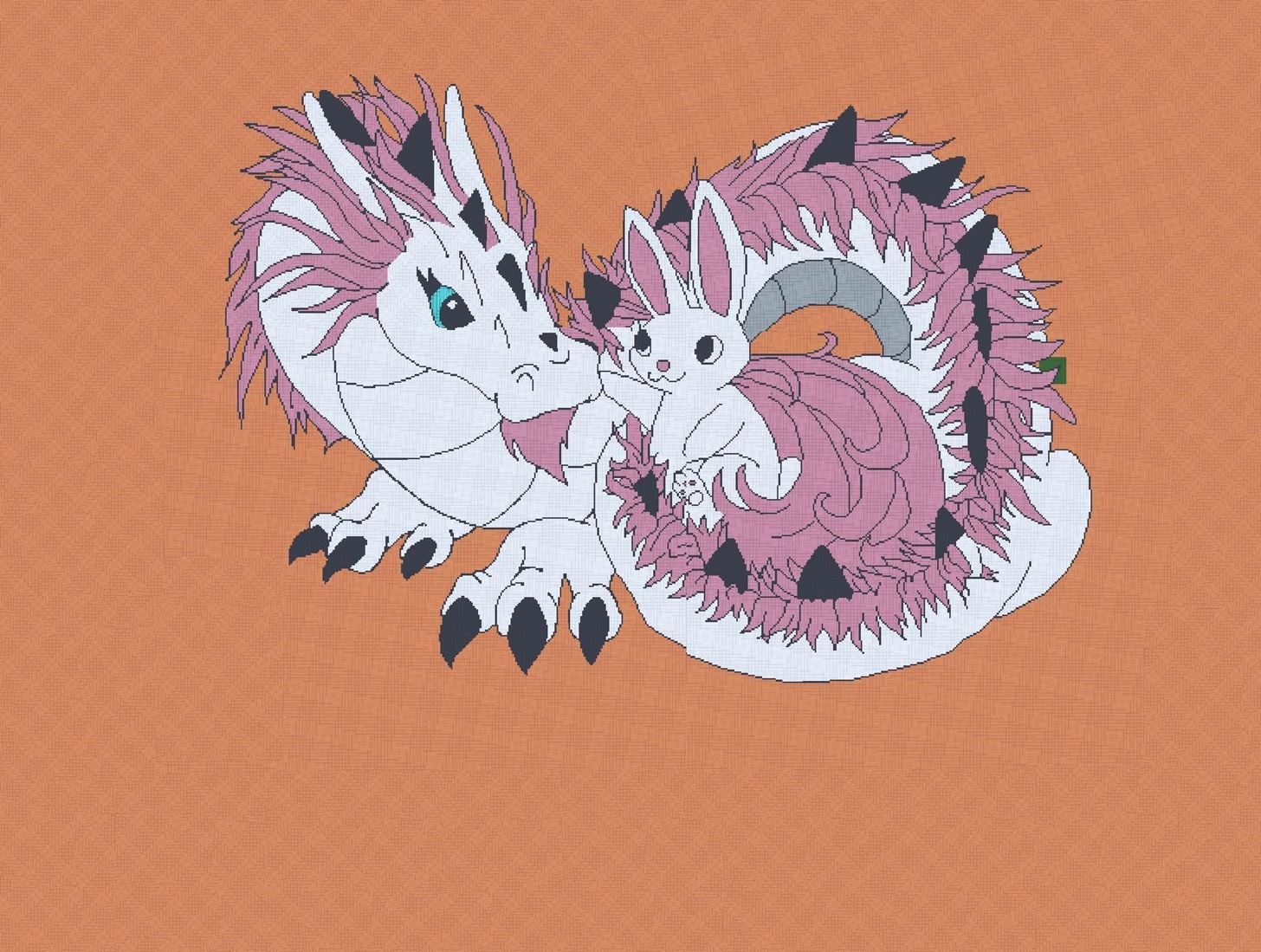 The Dragon&Bunny Pixel-Art