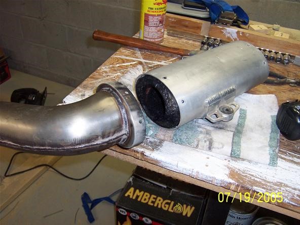 How to Repack a Motorcycle Muffler