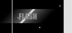 Create a glint effect in Flash CS3