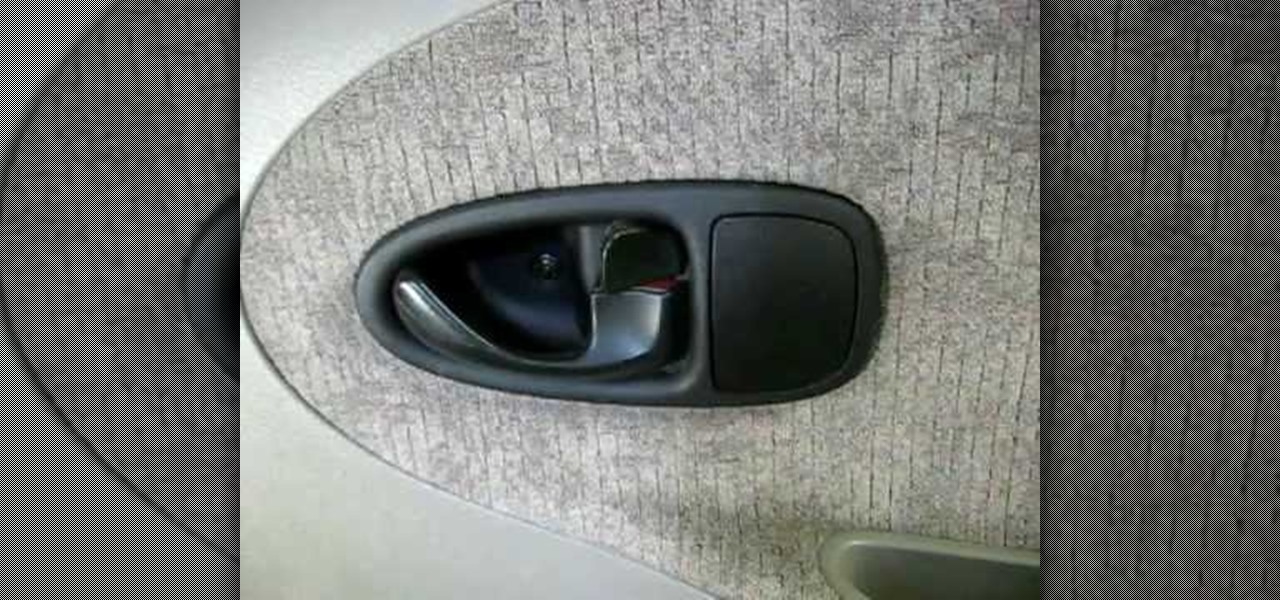 How to Remove a rear inside door panel from a Saturn S series 2007 Saturn Vue Door Panel Removal