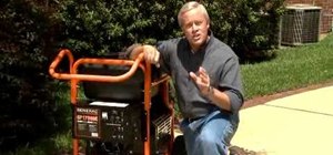 Set up a generator for a home or business