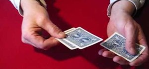 Perform the Elmsley count card sleight trick