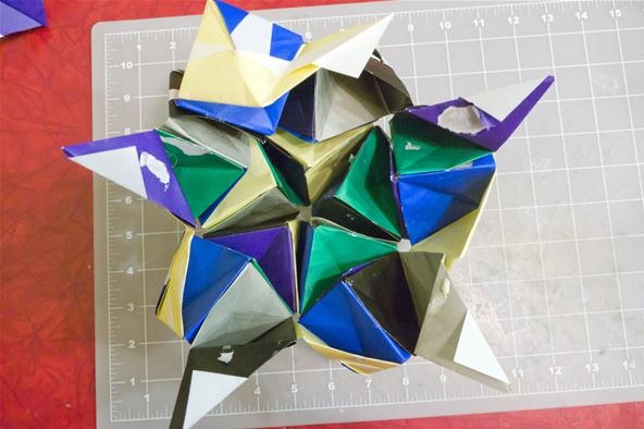 Modular Origami: How to Make a Truncated Icosahedron, Pentakis Dodecahedron & More