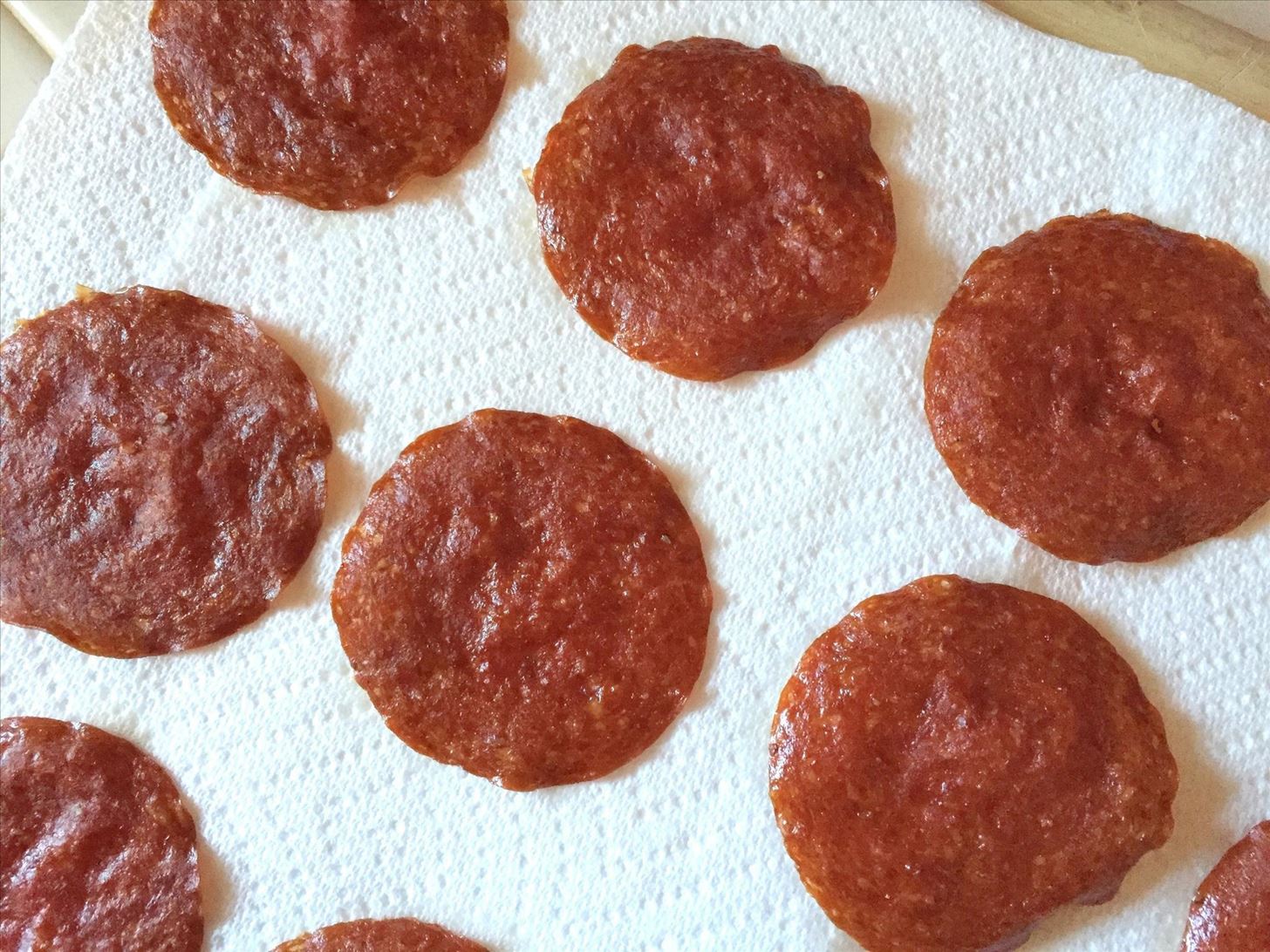 Turn Salami Slices into Crispy, Savory Snack Chips You Can Dip