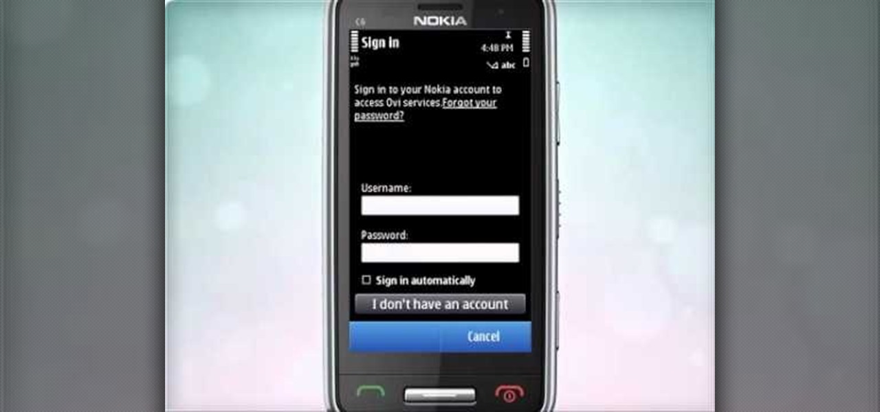 diffuse create an account on nokia ovi store was it