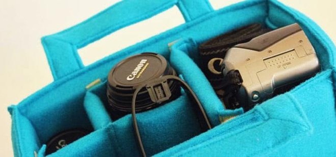 Make a DIY Camera Bag Insert to Protect Your Gear