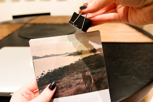 How to Make a DIY Photo Calendar for 2012