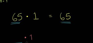 Solve math problems involving the identity property of one