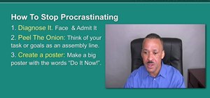Stop procrastination by dealing with the facts