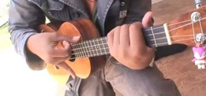 Use a five-finger roll strum when playing the ukulele
