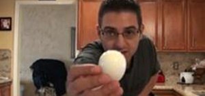 Peel a Hard Boiled Egg the Cool Way