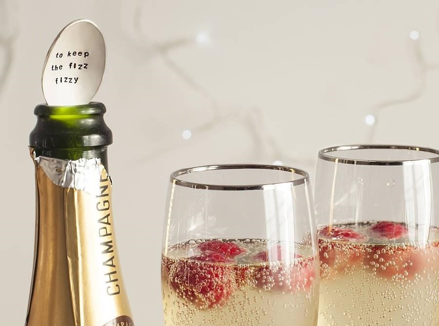 How to Keep Champagne Bubbly (Hint: A Spoon Doesn't Work)