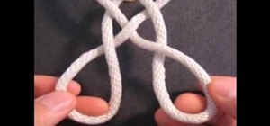 Tie the Basket Weave decorative knot