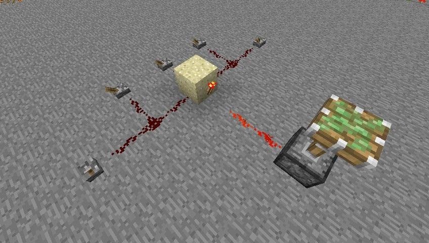 Redstone Logic: Control Your Machines from Multiple Switches Using OR and NOR Gates