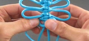Tie dragonfly knots easily
