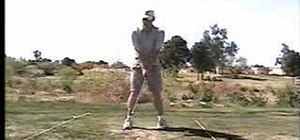 Perform a proper golf takeaway