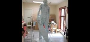 Make a life sized figure sculpture