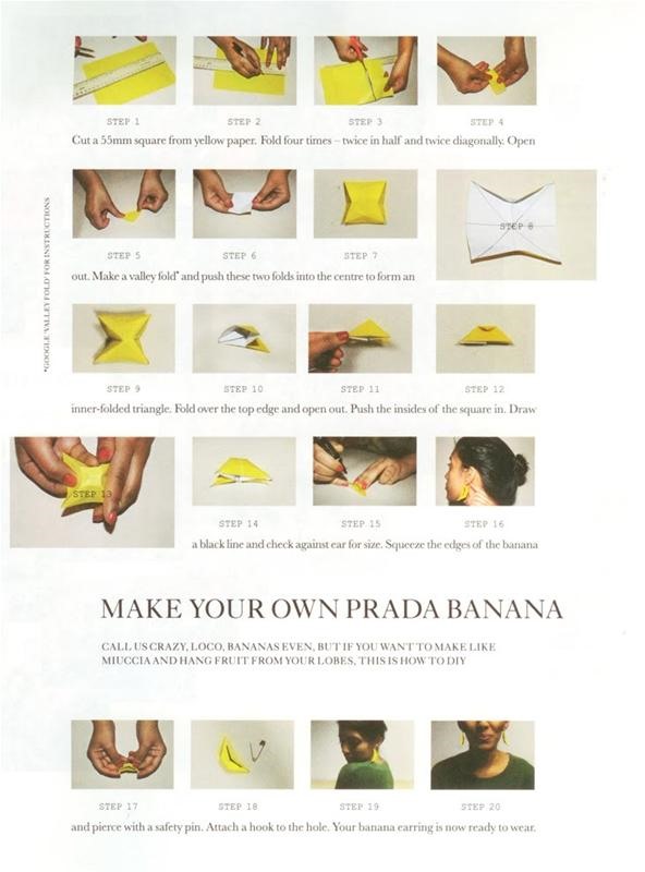 Cut & Fold Your Own DIY Prada