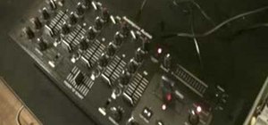 Use an American Audio Q Record DJ mixer