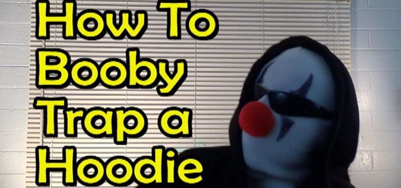 The Exploding Hoodie Sweatshirt Booby Trap!