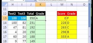 Make an Excel gradebook that drops the 2 lowest scores