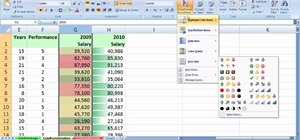Create value-based formatting using data bars in Excel