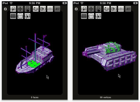 Making Art on Your iOS Device, Part 3: 3D Modeling