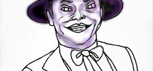 Draw Joker from Batman