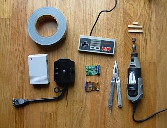 How to Turn Your Old NES Controller into a Wireless Light Switch Remote