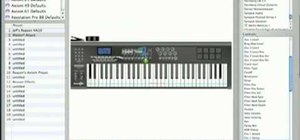 Control the Axiom 61 Keyboard MIDI with Enigma