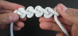 Tie the Spinal Sinnet decorative knot