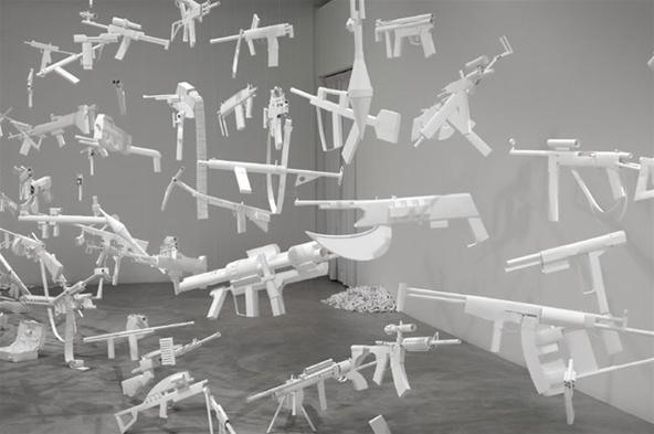 Little Boy Gun Freaks + 250 Meticulously Crafted Paper Weapons