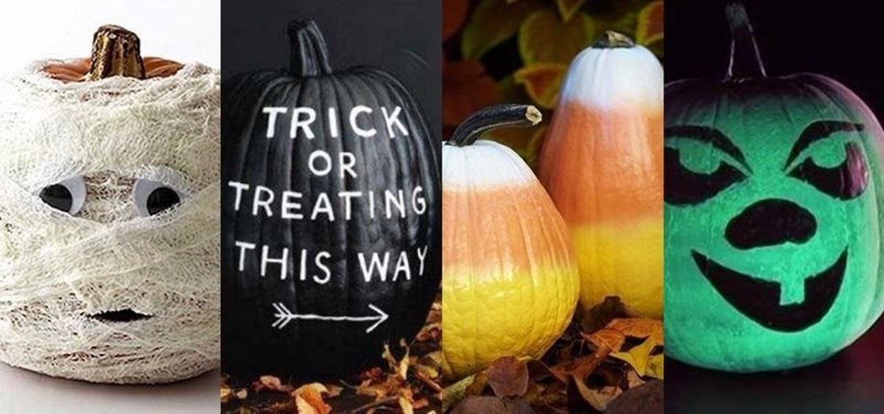 11 Creative Ways to Decorate a Halloween Pumpkin Without Carving