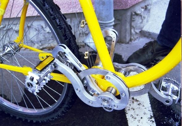 Lube No More: Chainless Bike Operates With Pulley System