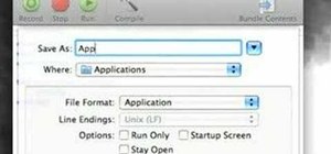 Launch applications with AppleScript