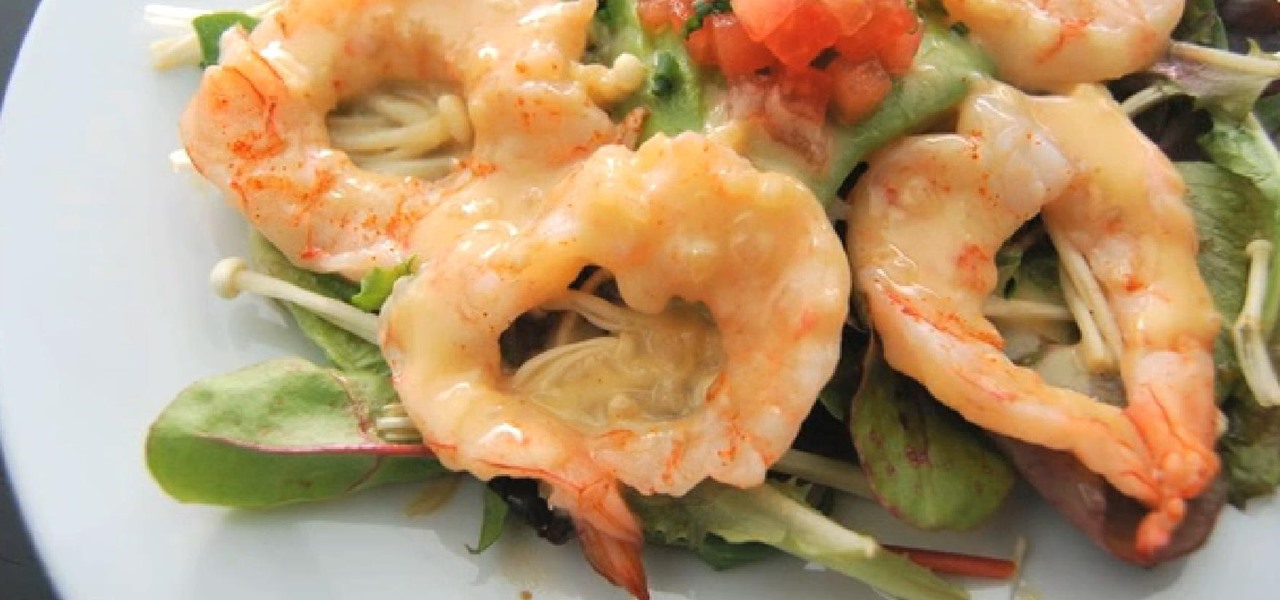 Make a Warm Shrimp Salad with Beurre Blanc & Truffle-Soy Vinaigrette