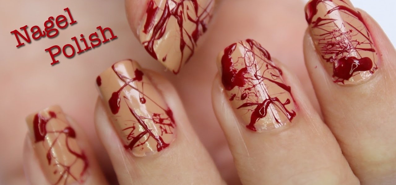 Get "Killer" Bloody Nails for Halloween!