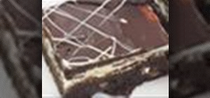Bake mint chocolate fudge brownies