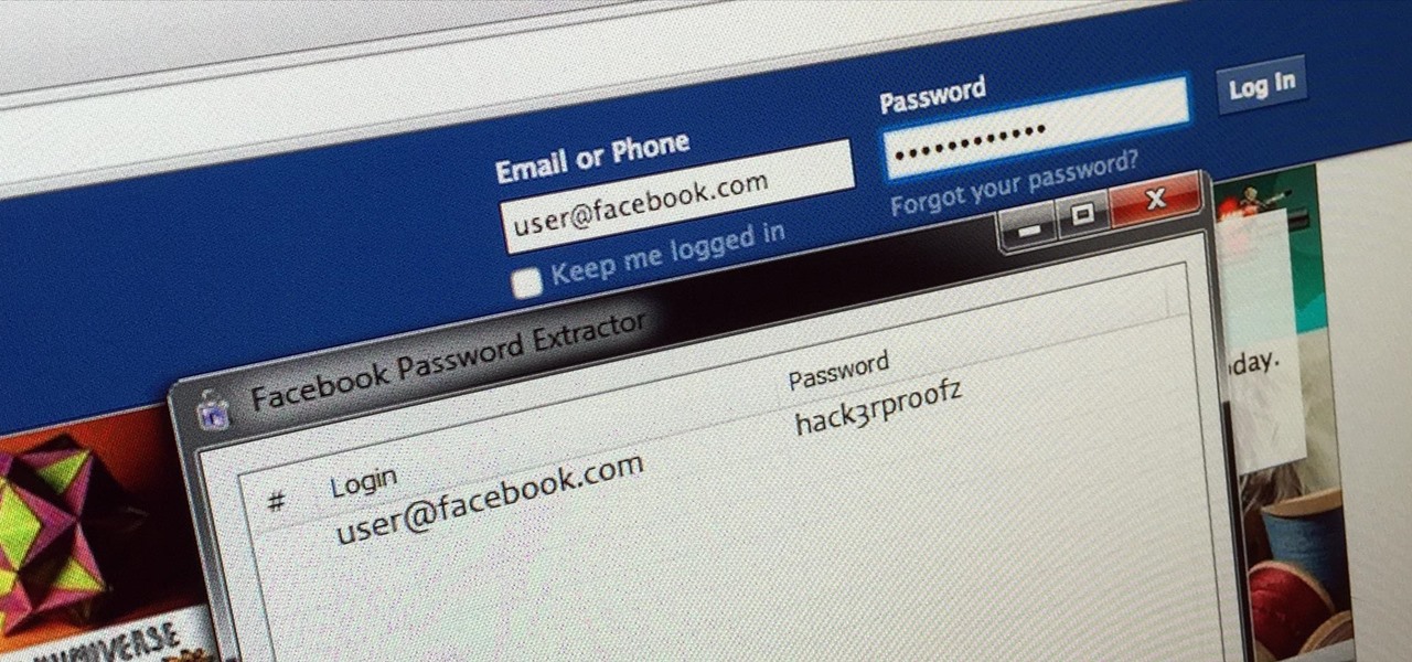 How to Hack Facebook (Facebook Password Extractor)