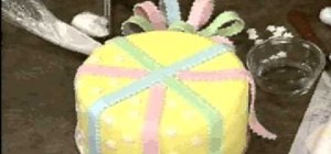 Use fondant when making & decorating cakes