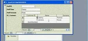 Create subforms in Microsoft Office Access 2007