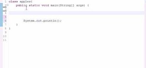 Use arrays when programming in Java