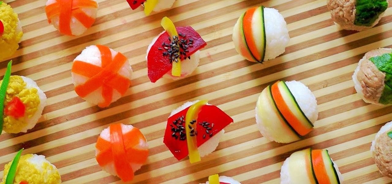 Make Party-Style Temari Sushi