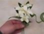Make an orchid corsage for wedding or prom