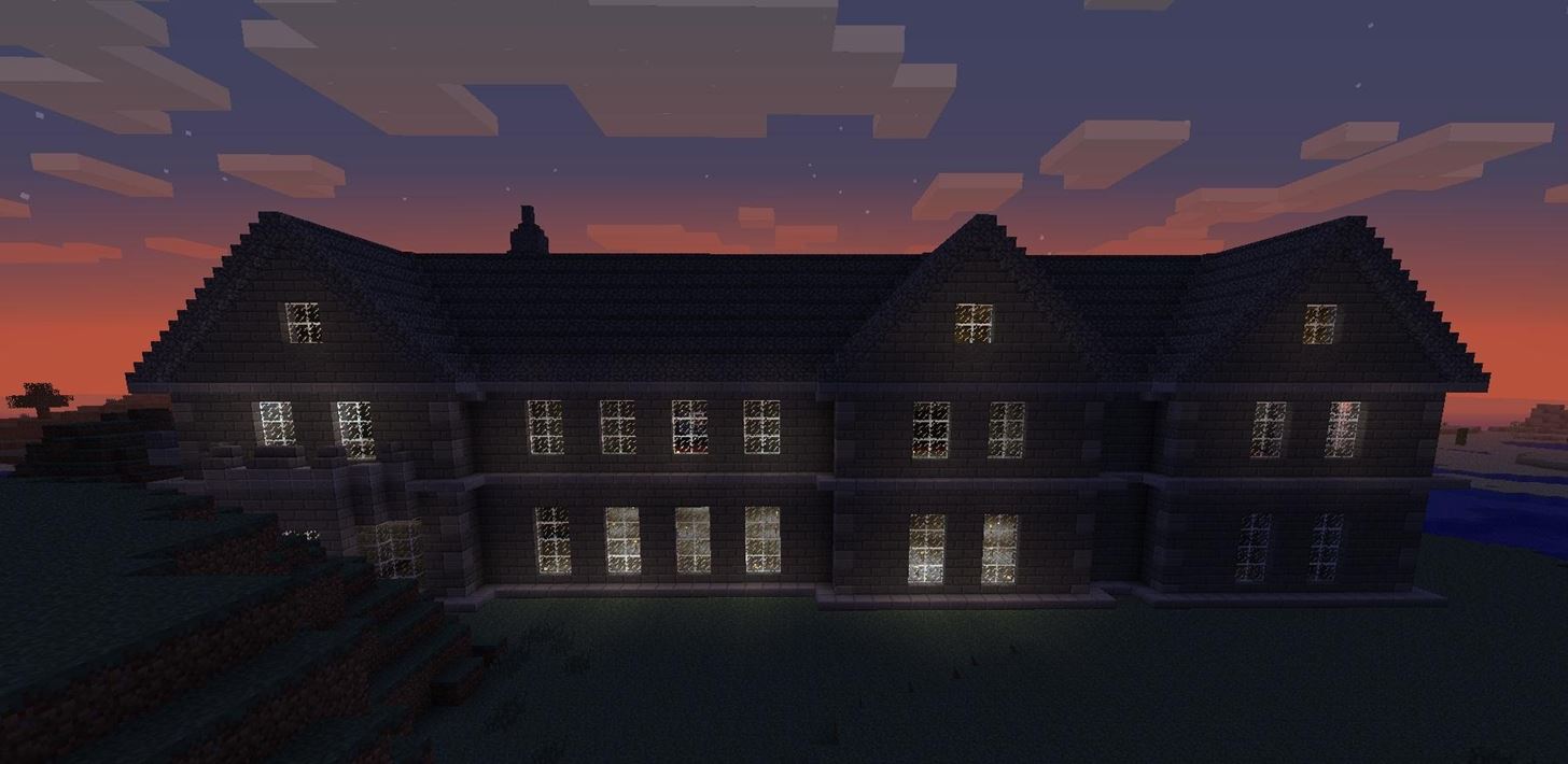 Mount Falcon Manor House in Minecraft