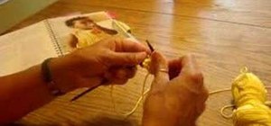 Stitch a double-knitting technique