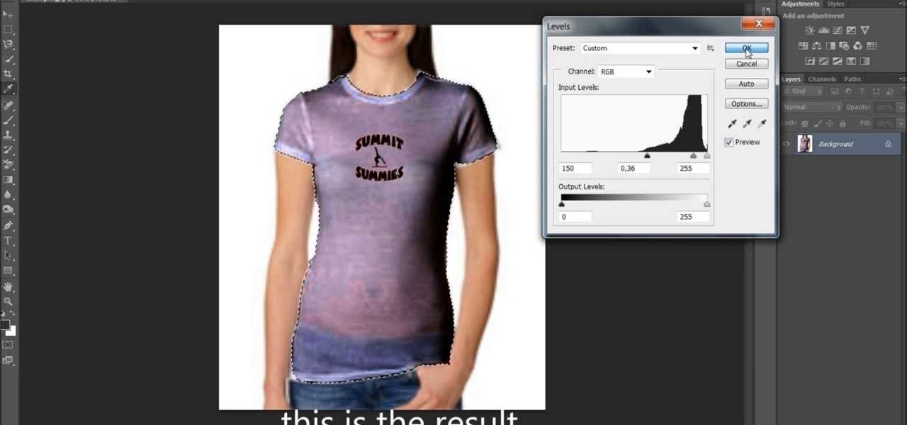 erase clothes tool photoshop